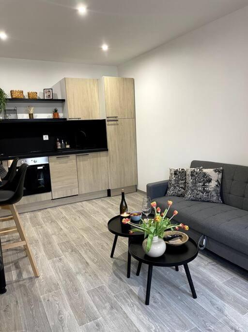 Bel Appartement Sur Cour Plein Centre Ville Et Parking Moulins  Ngoại thất bức ảnh